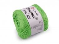 Bavlněná pletací příze Bouquet Unicolor 100 g 10 (3219) zelená sv., 1 ks - zvětšit obrázek