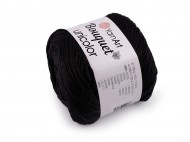 Bavlněná pletací příze Bouquet Unicolor 100 g 13 (3202) černá, 1 ks - zvětšit obrázek