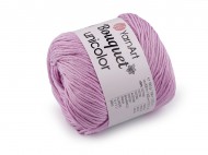 Bavlněná pletací příze Bouquet Unicolor 100 g 6 (3212) fialová sv., 1 ks - zvětšit obrázek