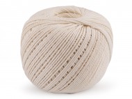Bavlněná příze macrame 2 mm rozčesávací 2 režná světlá, 1 ks - zvětšit obrázek