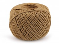 Bavlněná příze macrame 2 mm rozčesávací 3 béžová, 1 ks - zvětšit obrázek