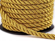 Šňůra kroucená 7 mm 7 zlatá, 20 m - zvětšit obrázek