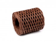 Lýko rafie k pletení tašek šíře 5-8 mm 5 (G43) hnědá, 1 ks - zvětšit obrázek