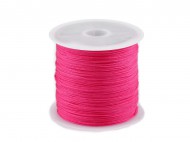 Šňůrka PES 0,5 mm 8 pink, 1 ks - zvětšit obrázek
