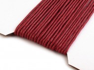 Šňůra bavlněná 2 mm voskovaná