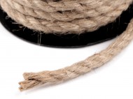 Jutová šňůra kroucená 8 mm
