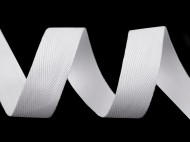 Keprovka - tkaloun šíře 20 mm 1 bílá, 45 m - zvětšit obrázek