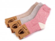 Dívčí ponožky thermo Alpaka 5 (vel. 32-35) mix, 3 pár - zvětšit obrázek