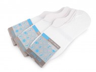 Bavlněné ponožky do tenisek Emi Ross unisex 1 (vel. 39-42) bílá, 3 pár - zvětšit obrázek