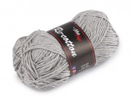 Bavlněná pletací příze Re-Cotton 50 g 9 (81026) šedá světlá, 1 ks - zvětšit obrázek
