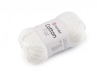 Bavlněná pletací příze Cotton Flat 50 g 1 (6701) Off White, 1 ks - zvětšit obrázek