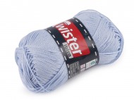 Bavlněná pletací příze Twister Ibiza 50 g 9 (52) modrá světlá, 1 ks - zvětšit obrázek