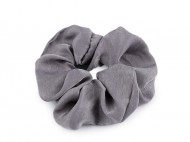 Gumička scrunchie do vlasů 5 šedá střední, 1 ks - zvětšit obrázek