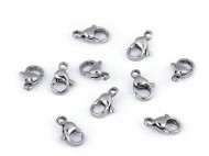 Karabinka z chirurgické oceli malá 6x10 mm - zvětšit obrázek