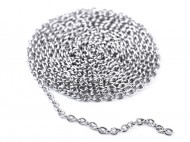 Řetízek z chirurgické oceli 2,3 mm délka 1 m - zvětšit obrázek
