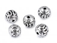 Kovový korálek ornament 8 mm - zvětšit obrázek