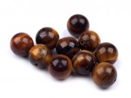 Minerální korálky Tygří oko 8 mm tygří oko, 8 ks - zvětšit obrázek