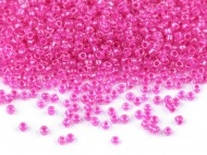 Rokajl 15/0 - 1,5 mm s průtahem 2 (808) pink, 450 g - zvětšit obrázek