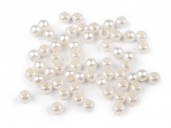 Plastové perly s velkým průvlekem 8 mm 1 perlová, 20 g - zvětšit obrázek