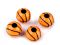 Plastové korálky basketbal 11 mm