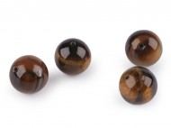 Tygří oko, minerální korálky 12 mm tygří oko, 4 ks - zvětšit obrázek