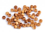 Dřevěné korálky Strip 6 mm