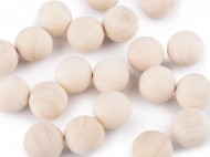Dřevěné kuličky bez dírek 18 mm