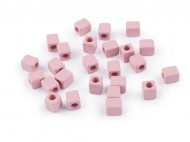 Plastové korálky kostka 6x6 mm - zvětšit obrázek