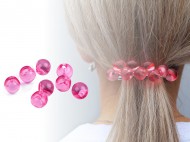 Plastový transparentní korálek / knoflík 13 mm - zvětšit obrázek