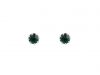 11 (5 mm) emerald, 1 pár