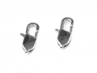 Karabinka z nerezové oceli 7x15 mm platina, 2 ks - zvětšit obrázek