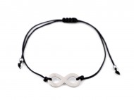 Náramek shamballa nekonečno z nerezové oceli