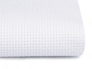 Vyšívací tkanina Kanava šíře 140 cm 54 oček 1 bílá, 1 m - zvětšit obrázek