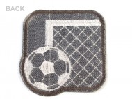 Nažehlovačka branka s míčem - zvětšit obrázek