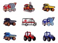Nažehlovačka nákladní auto, traktor, bagr, vláček, míchačka - zvětšit obrázek