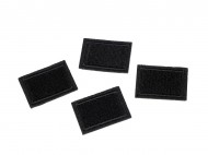Nažehlovací záplaty pro opravy dírek i zdobení 23x33 mm 5 černá, 10 ks - zvětšit obrázek