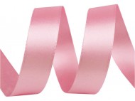Atlasová stuha oboulící šíře 24 mm 603 růžová sv., 20 m - zvětšit obrázek
