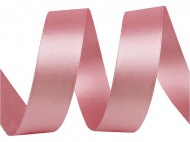 Atlasová stuha oboulící šíře 24 mm 625 starorůžová sv., 20 m - zvětšit obrázek