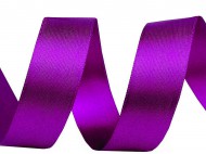 Atlasová stuha oboulící šíře 24 mm 510 fialová, 20 m - zvětšit obrázek