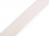Bavlněná výztuž šíře 32 mm režná světlá, 1 m - zvětšit obrázek