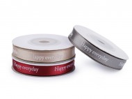 Saténová stuha Happy everyday šíře 10 mm - zvětšit obrázek