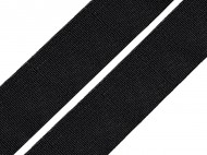 Pruženka tkaná šíře 20 mm 1 černá, 25 m - zvětšit obrázek