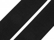 Pruženka tkaná šíře 30 mm 2 černá, 25 m - zvětšit obrázek