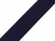 Pruženka měkká šíře 38 mm 3 modrá tmavá, 1 m - zvětšit obrázek