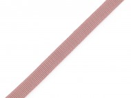 Pruženka s rypsovým vzorem / ramínková šíře 10 mm 4 starorůžová sv., 90 m - zvětšit obrázek