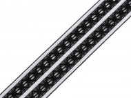 Ozdobná pruženka šíře 24 mm - zvětšit obrázek