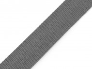Popruh BA+PES šíře 32 mm 9 (860) šedá, 1 m - zvětšit obrázek