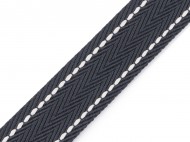 Popruh šíře 50 mm 1 modrošedá, 1 m - zvětšit obrázek