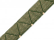 Oboustranný popruh šíře 30 mm 1 zelená, 1 m - zvětšit obrázek