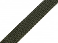 Popruh polypropylenový šíře 20 mm 4 zelená khaki, 1 m - zvětšit obrázek